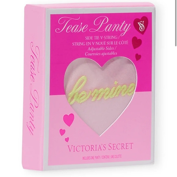 NEW 🩷 PINK Victoria’s Secret Limited Edition Panty - Picture 3 of 5